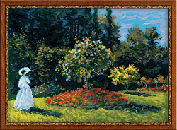 1225 «Дама в саду» по мотивам картины К.Моне