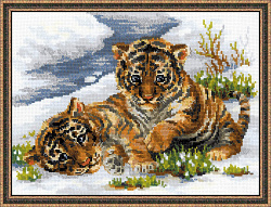 1564 «Тигрята в снегу»