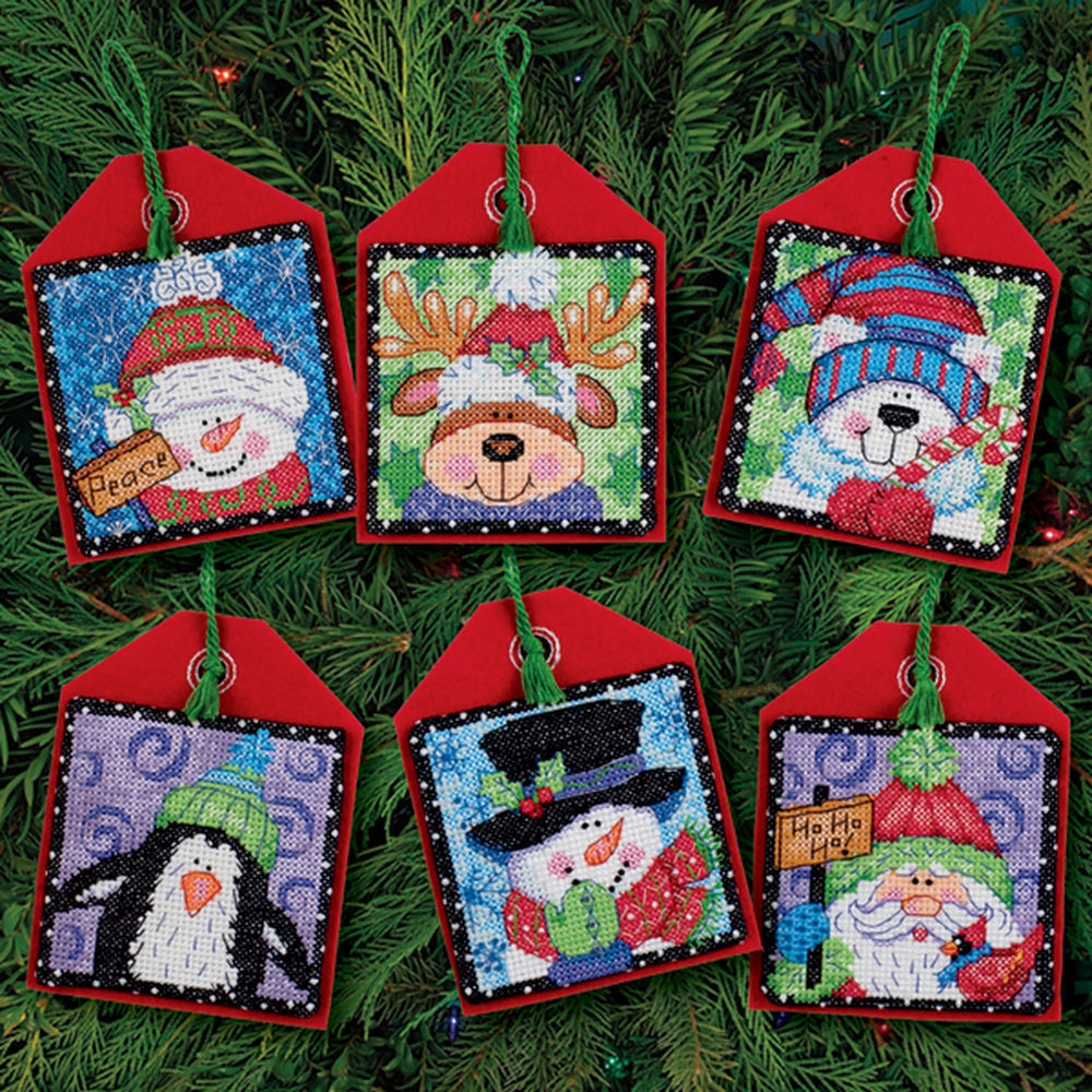 8842 Рождественские украшения (Christmas Pals Ornaments)