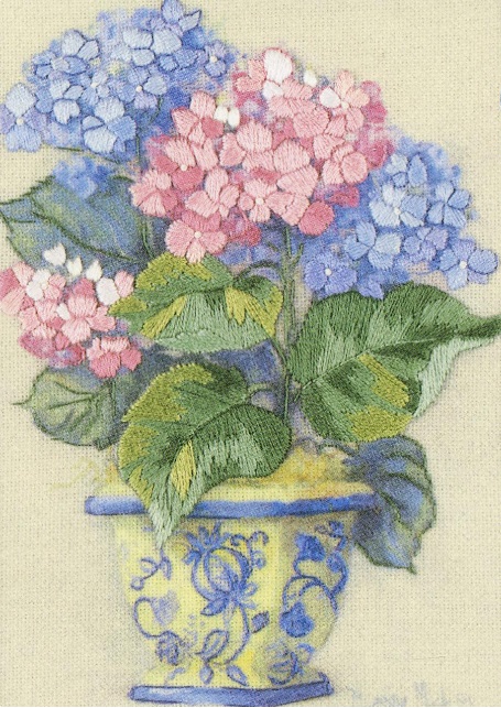 16051 Яркая гортензия (Colorful Hydrangea). Фото N2
