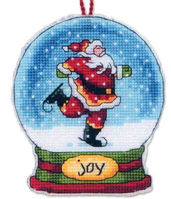 8905 Новогоднее украшение «Joy Snow Globe Ornament»