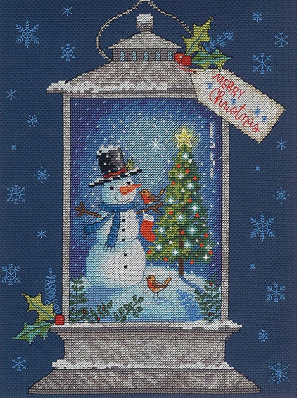 8987 Фонарь снеговика (Snowman Lantern)