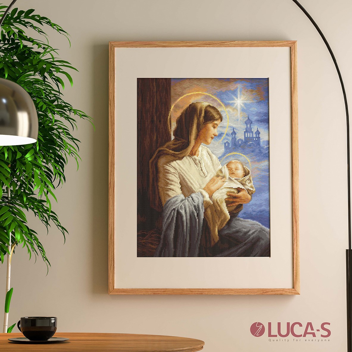B617 Святая Мария и младенец (Luca-S). Фото N3