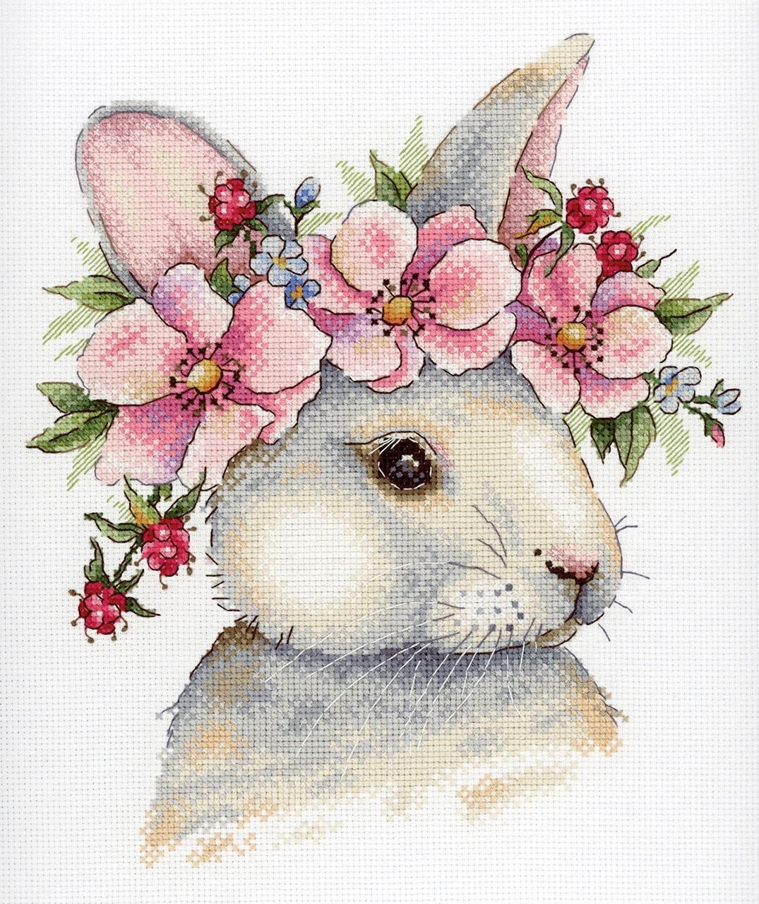 НВ-785 Кролик в цветах (М.П. Студия)