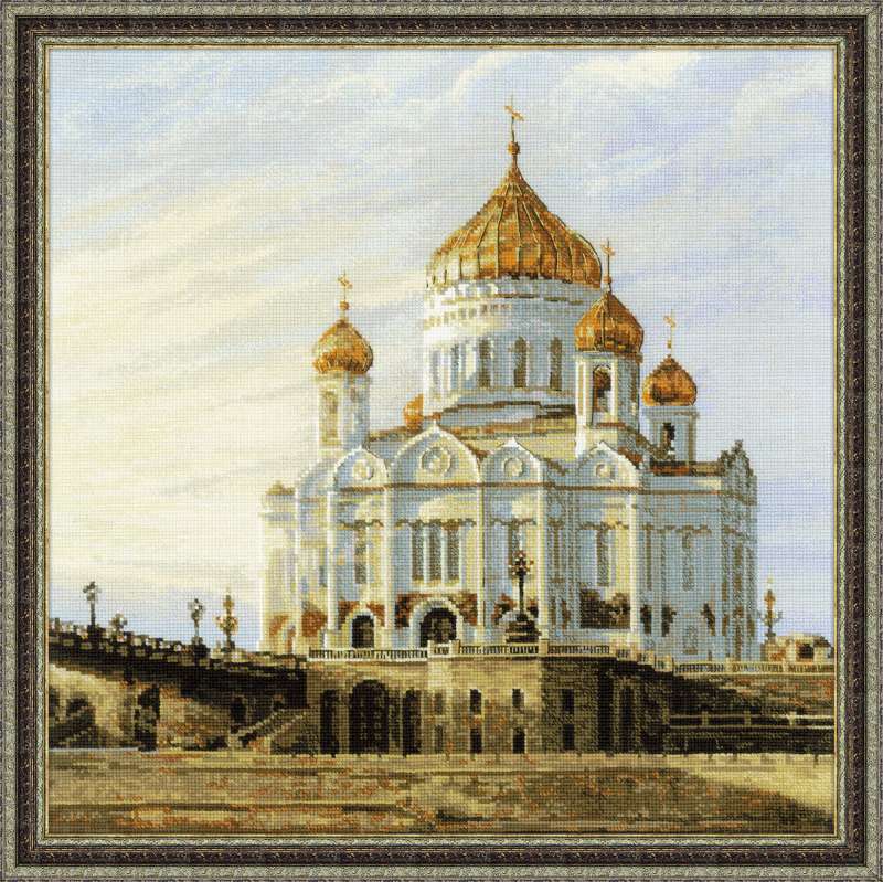 Вышивка Риолис 1283 «Санкт-Петербург. Адмиралтейская набережная»