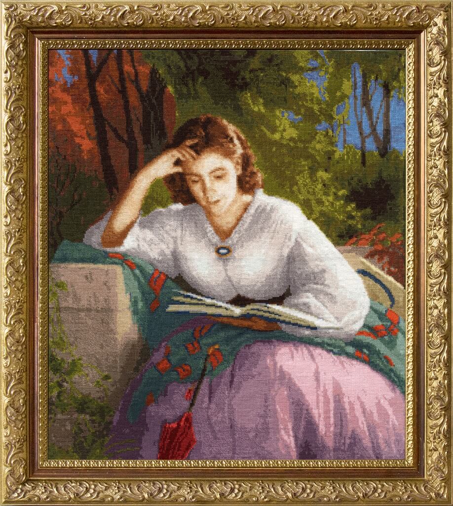МК-064 «За чтением. Портрет жены художника»