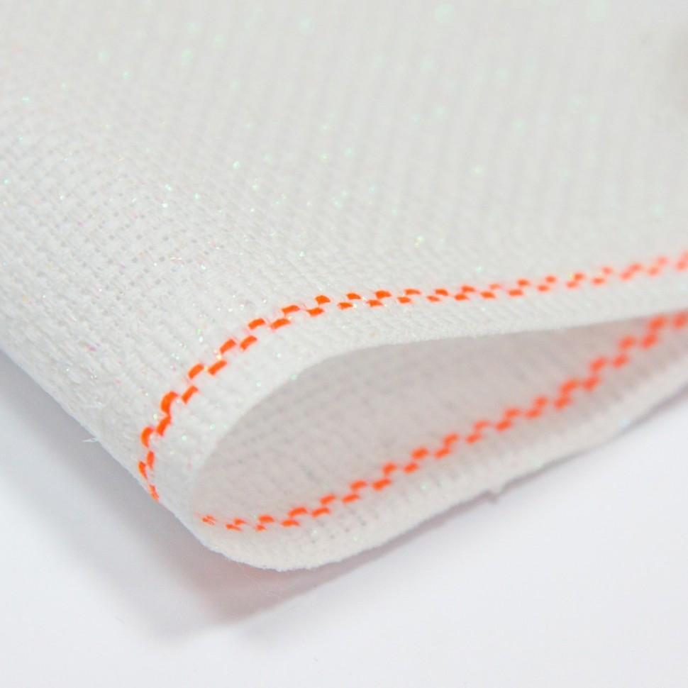 Канва Zweigart 3706/11 Aida Star 14 ct с люрексом в упаковке 50х55 см Канва Zweigart 3706/11 Aida Star 14 ct с люрексом в упаковке 50х55 см