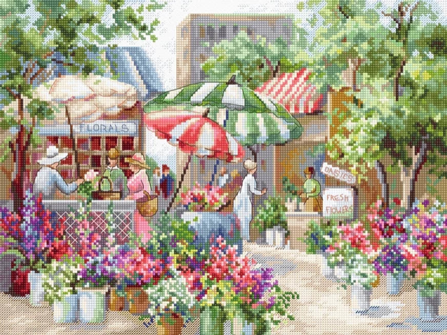 LETI978 Цветочный рынок (Flower Market)