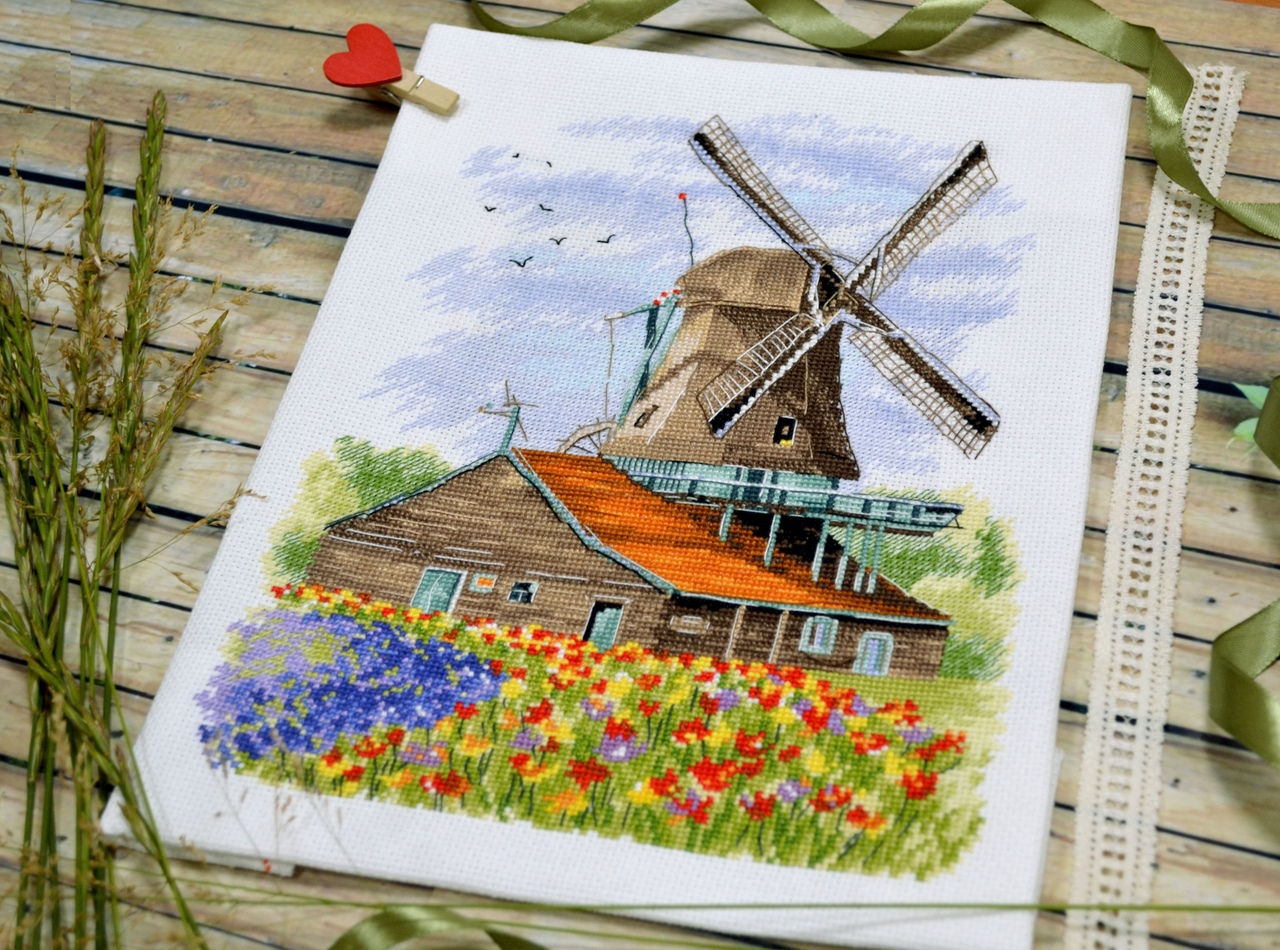 1105 «Ветряная мельница. Голландия» (Овен). Фото N3