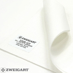 Канва Zweigart 1008/101 Sulta Hardanger 22 ct в упаковке 48х53 см