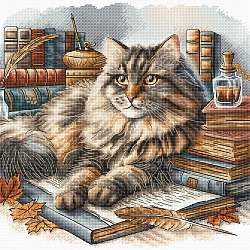 P089 The Wise Cat (AVA Stitch)