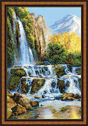1194 «Пейзаж с водопадом»