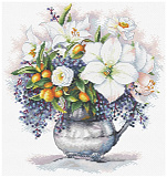 Ц-13С Цветочный этюд (Сделай своими руками)