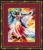 ЧМ-021 «Танец любви» по мотивам картины Л. Афремова