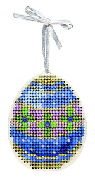 О-185 Синее с золотом яйцо (М.П. Студия)