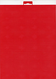 К-051 Канва пластиковая красная, 14 каунт (М.П. Студия)