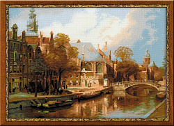 1189 «Амстердам. Старая церковь и церковь св. Николая Чудотворца»