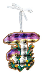 О-150 Ёлочная игрушка. Сыроежка (М.П. Студия)