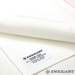 Канва Zweigart 1008/101 Sulta Hardanger 22 ct метражная