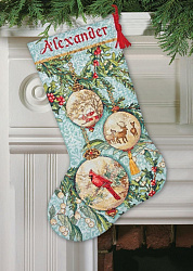 8854 Очаровательный орнамент (Enchanted Ornament Stocking)