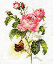 2-13 Роза и бабочка (Алиса)