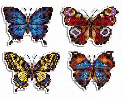 Р-485 Яркие бабочки. Магниты (М.П. Студия)