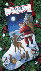 8683 Санта с подарками (Santa's Arrival Stocking)