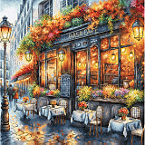 P051 Coffee in Autumn (AVA Stitch)