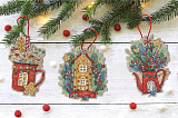 9607 Рожественские сладости (Sweet Christmas Ornaments)