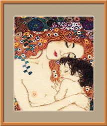 916 «Материнская любовь» по мотивам картины Г. Климта