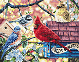 L8062 Весенние певчие птицы (Springtime Songbirds)