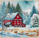P064 The Red Cabin (AVA Stitch)
