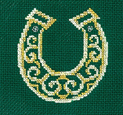 З-32С Золотые украшения. Подкова (Сделай своими руками)