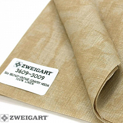 Канва Zweigart 3609/3009 Belfast 32 ct в упаковке 50х70