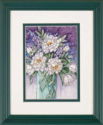 65074 Белые пионы (White Peonies)
