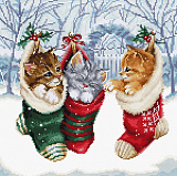 L8087 Снежные котята (Snowy Kitties)