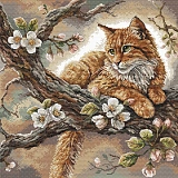 P059 The Cat on the Apple Tree (AVA Stitch)