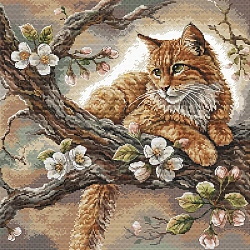 P059 The Cat on the Apple Tree (AVA Stitch)