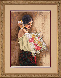 35274 Девушка с букетом (Woman With Bouquet)