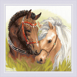 1864 «Пара лошадей»