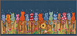 PN-0220583 "Cats on fence" (Vervaco)