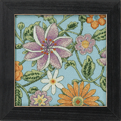 DM30-2214 "Floral Blue Two 2" (Mill Hill)