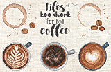 L8097 Life’s too short for a bad coffee (LETISTITCH)