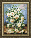 ЛЦ-043 «Букет белых роз»