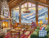 L9922 Зимний домик (Winter Lodge)