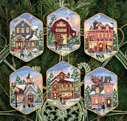 8785 Рождественские украшения (Christmas Village Ornaments)