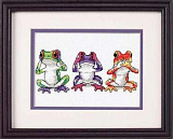 16758 Трио древесных лягушек (Tree Frog Trio)
