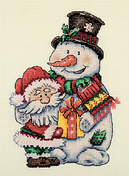 8-507 "Снеговичок и Дед Мороз" (Кларт)