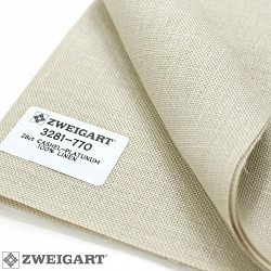 Канва Zweigart 3281/770 Cashel 28 ct в упаковке 50х70 см