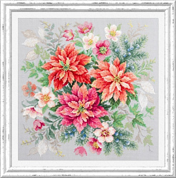 140-003 "Магия цветов. Пуансеттия" (Чудесная Игла)